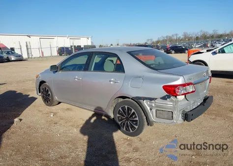 2012 Toyota Corolla Le z USA, uszkodzony, nr VIN 5YFBU4EE3CP046487